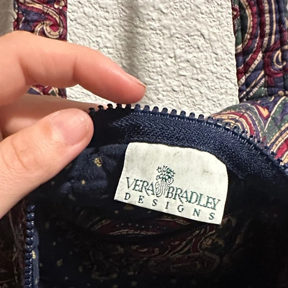 Vera Bradley Multicolor Paisley Shoulder Bag - Picture 2 of 7